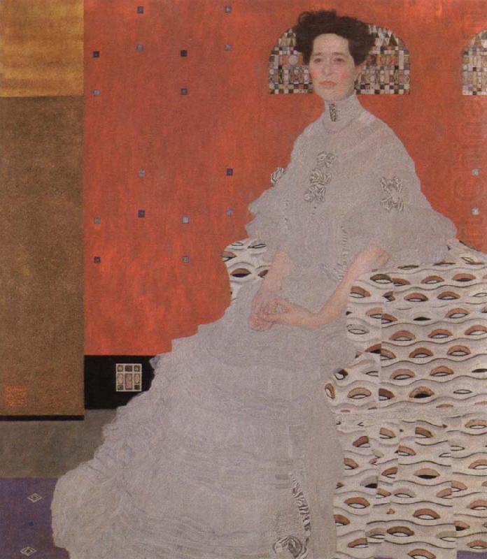 Gustav Klimt fritza von riedler china oil painting image
